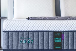 החזית של מזרן AIR-X7 דגם SPACE VISCO