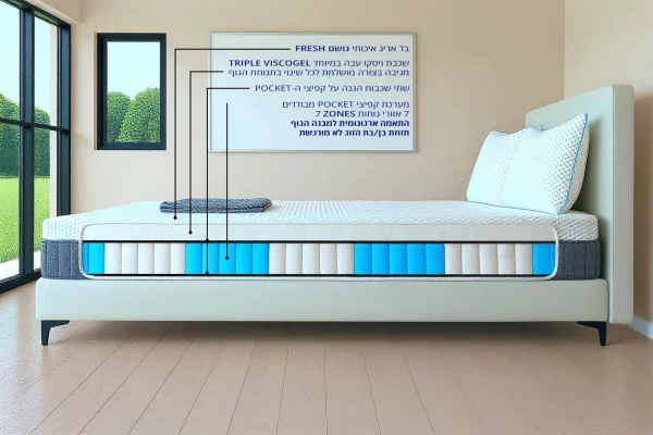 ⁦PRIME VISCO HYBRID מסדרת AIR-X7⁩ – תמונה ⁦3⁩